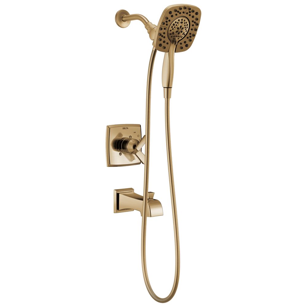 DELTA® T17464-CZ-I  Ashlyn® Monitor® 17 Series Shower Trim with In2ition® Two-in-One Shower, 1.75 gpm Shower, Champagne Bronze