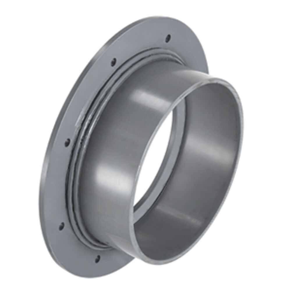 Spears® 4351S-100C Belled Socket 1-Piece Duct Flange w/ SMACNA Bolt Pattern, 10", 14" OD, 3/16" W Flange, CPVC