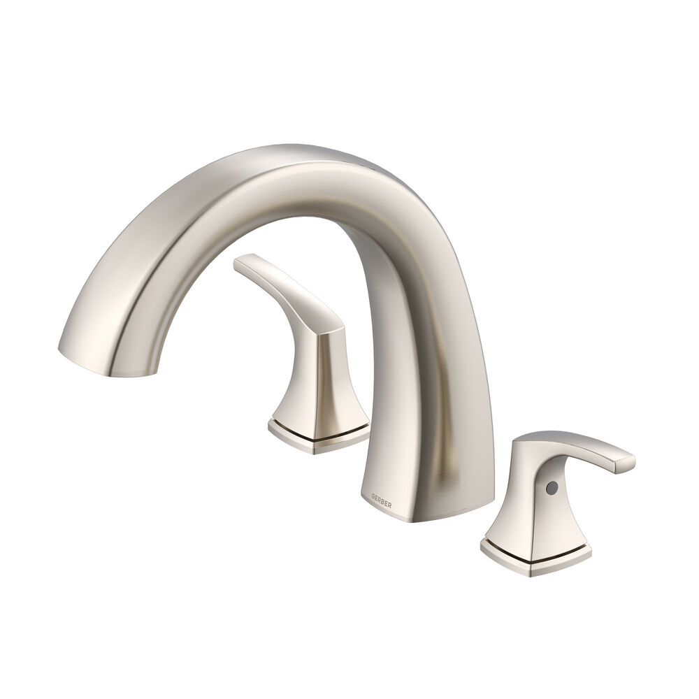 Gerber D300918BNT Vaughn 2H Roman Tub Trim Kit w/out Spray, Brushed Nickel