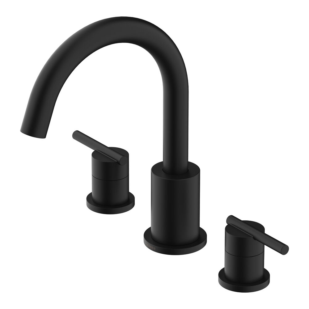 Gerber® D305758BST Parma Three Piece Tub Faucet, Satin Black, 2 Handles