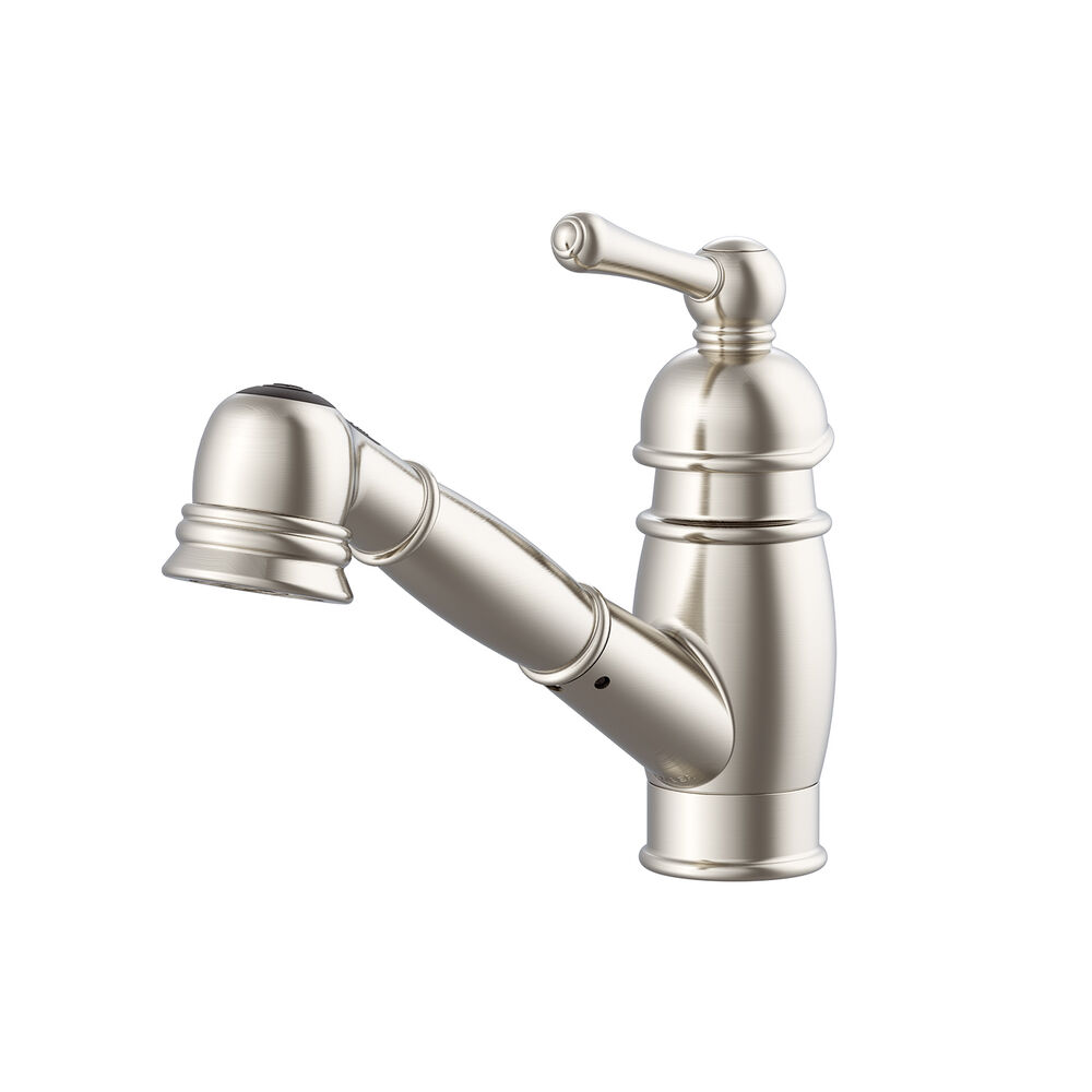 Gerber D457614SS Opulence 1H Pull-Out Kitchen Faucet 1.75gpm, Stainless Steel