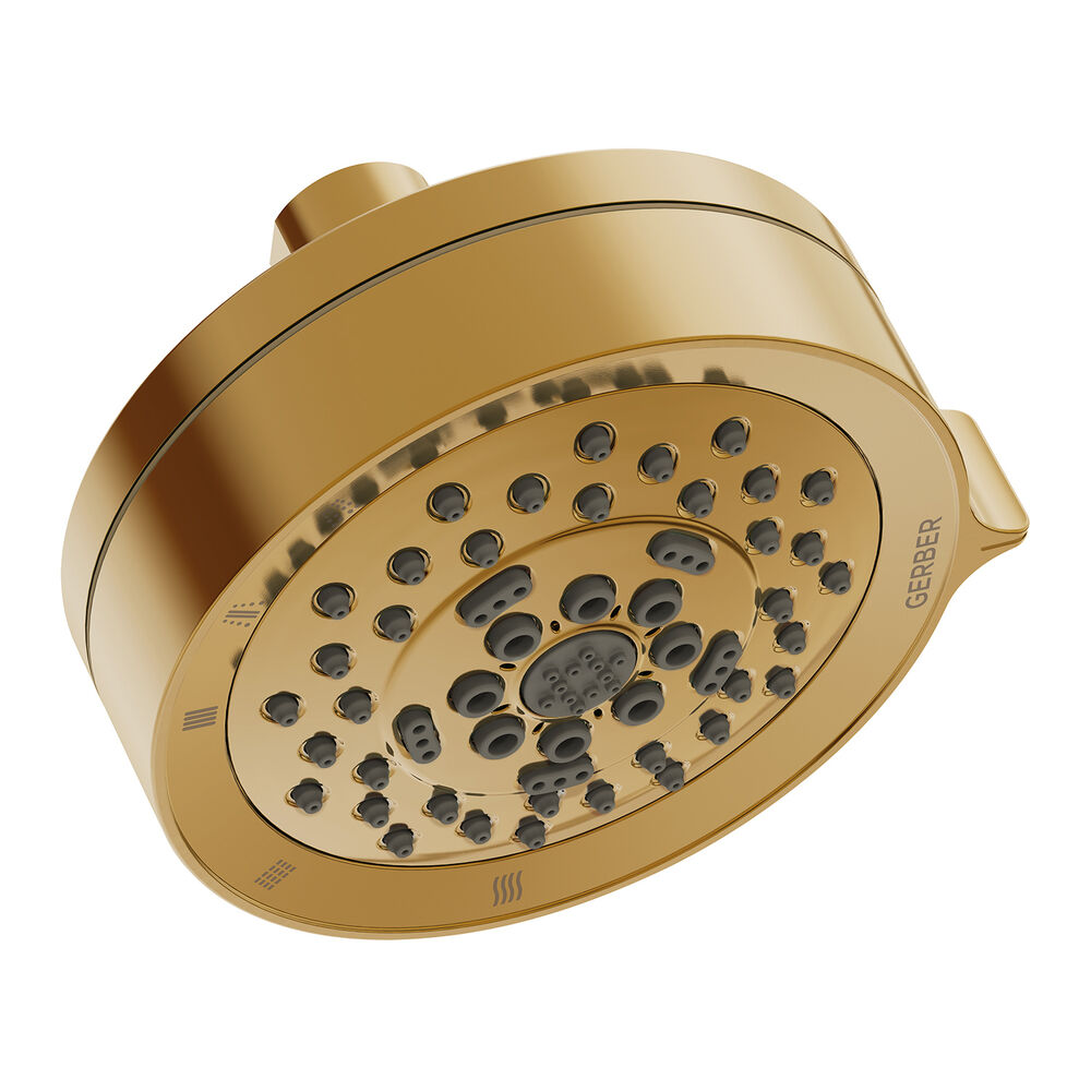 Gerber D460055BB Parma 4 1/2" 5 Function Showerhead 2.0gpm, Brushed Bronze