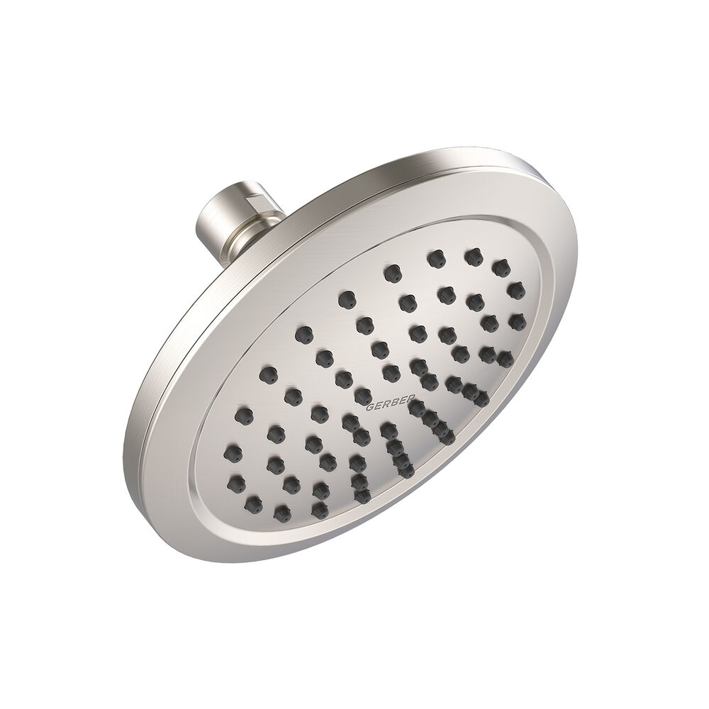 Gerber® D460279BN Northerly Shower Head, 1.75 gpm Flow Rate, 1 Sprays, 5-7/8 in Dia x 3-3/8 in D Head, Import
