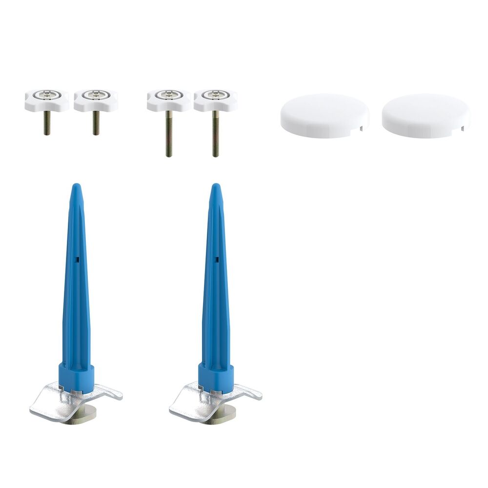 Gerber® G0099295BG ReadySet Toilet Bowl Installation Kit, For Use With Toilet, Plastic/Metal, White, Import