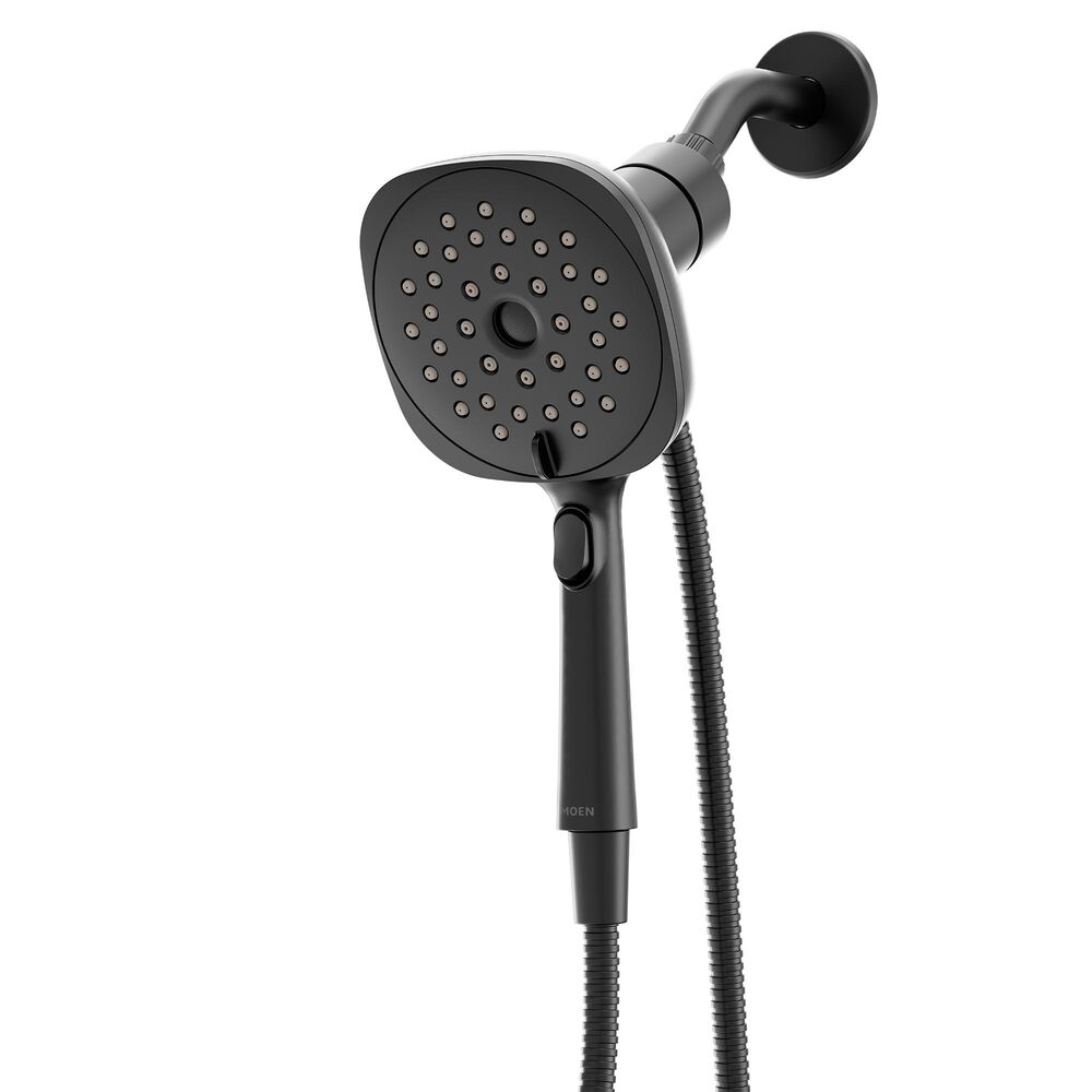 Moen® 220H5BL 220H5 Verso™ Shower Head, 2.5 gpm Flow Rate, 5" Head, 1/2" Connection
