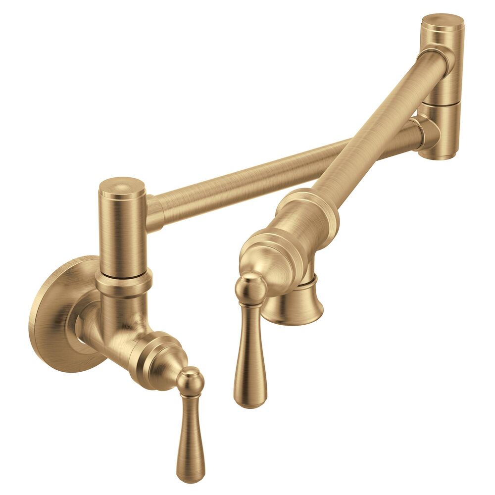Moen® S664BZG S664 Faucet, 5.5 gpm Flow Rate, Bronzed Gold, 2 Handles