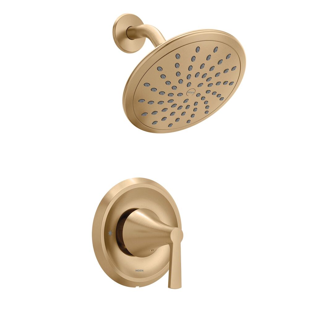 Moen® T2342EPBZG T2342 Trim, 1.75 gpm Valve, 1.75 gpm Shower, Bronzed Gold