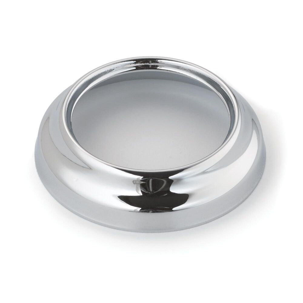 Moen® 2198 Replacement Escutcheon, Monticello®, For Use w/ Monticello® 2-Handle Roman Tub Filler Trim, Brass, Polished Chrome