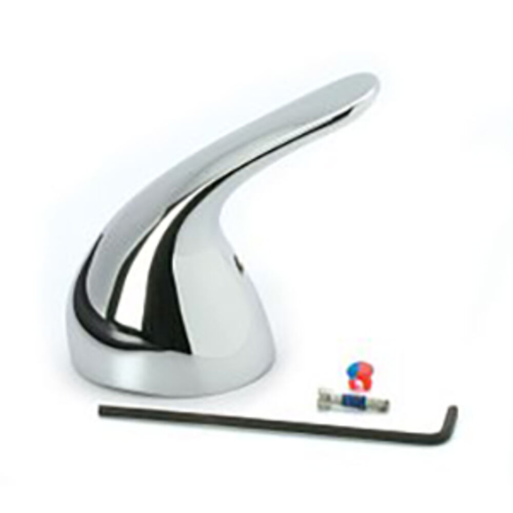 Moen® 117947 Lever Handle Kit, For Use w/ Adler™ CAL84500 1-Handle Lavatory Faucet, Metal, Polished Chrome