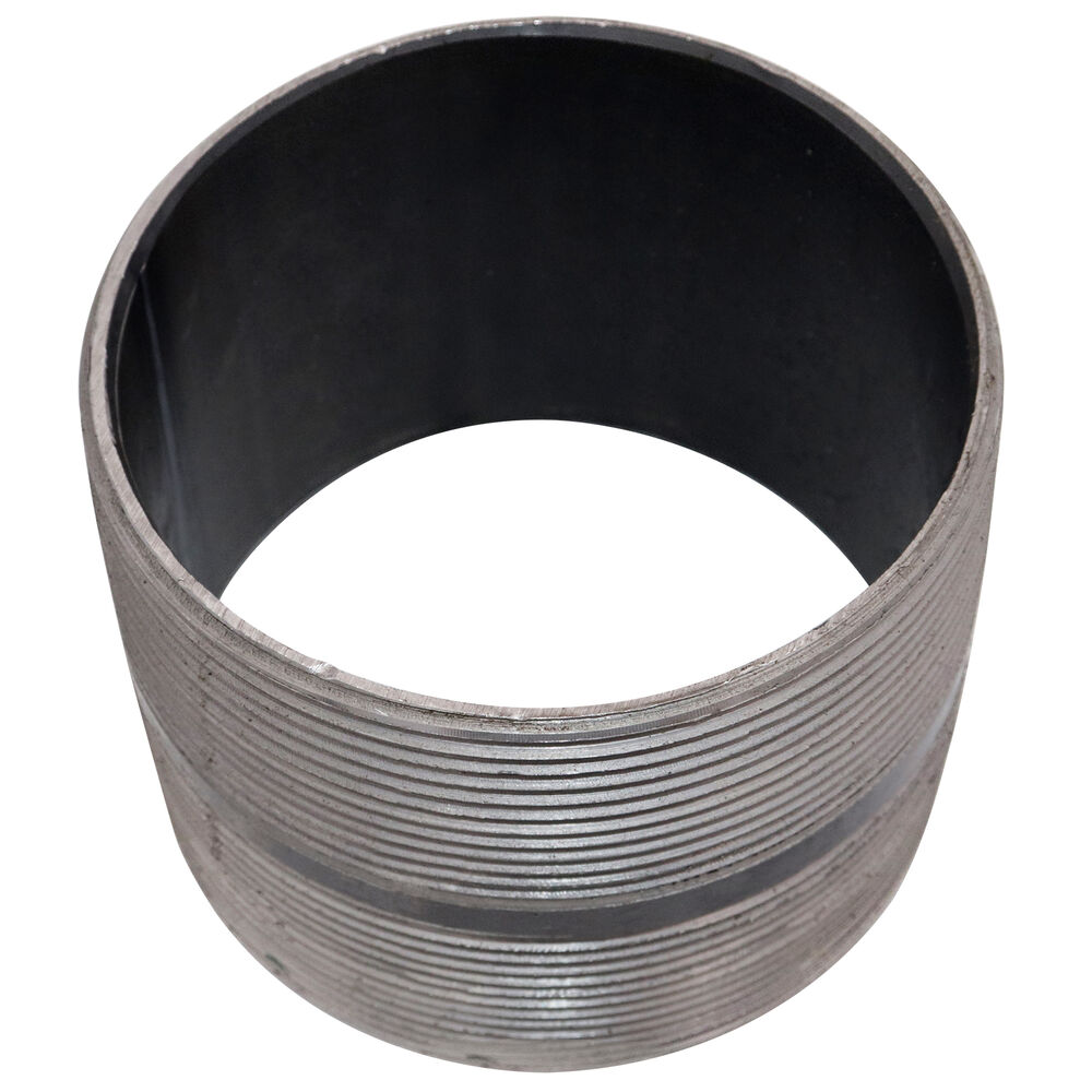 Pipe Nipple, 4 inx3-1/2" L NPT, Steel, Black, SCH 40/STD, Welded, Import