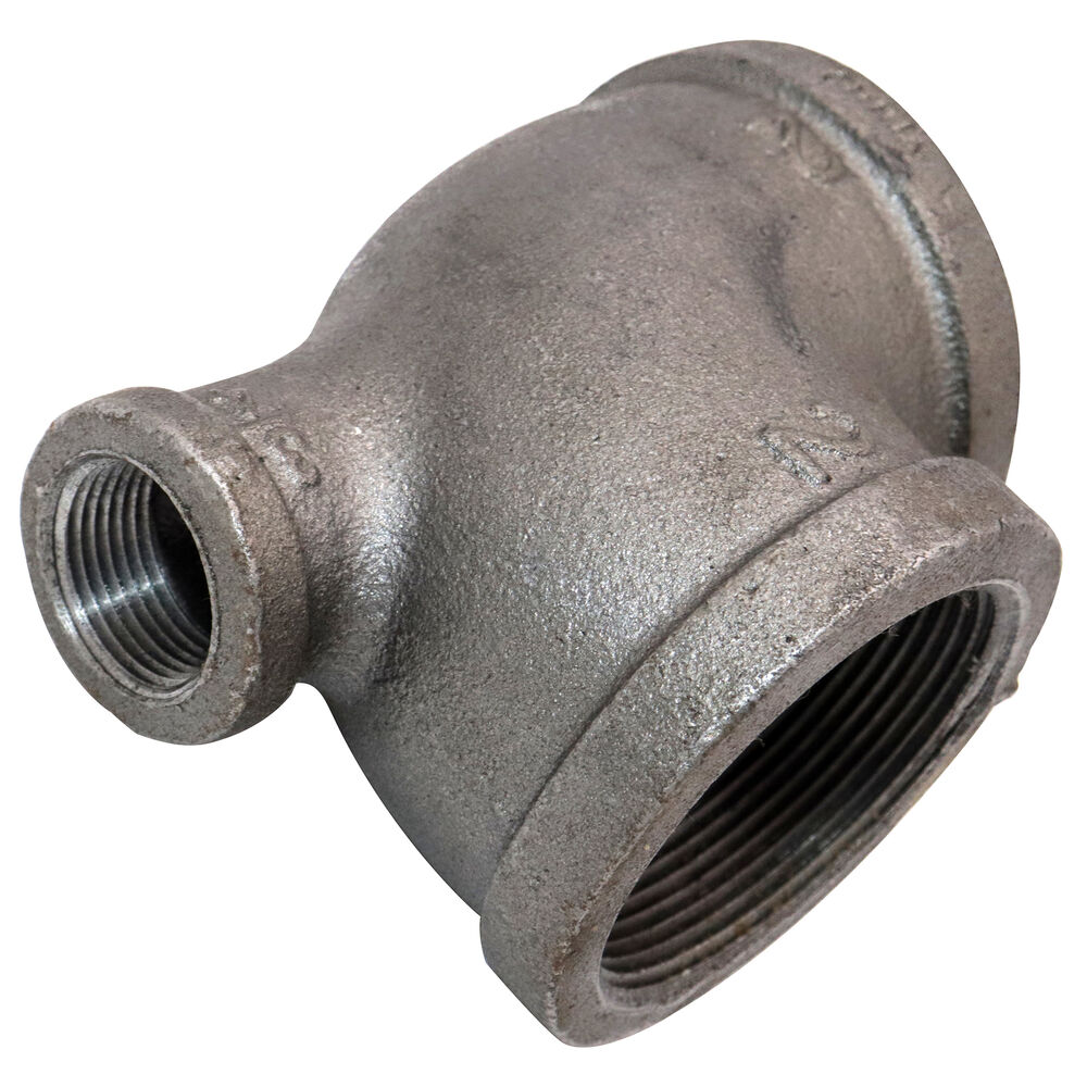 FIG 1164R Pipe Tee, 2x3/4x2", NPT, 150 lb, Malleable Iron, Black, Import
