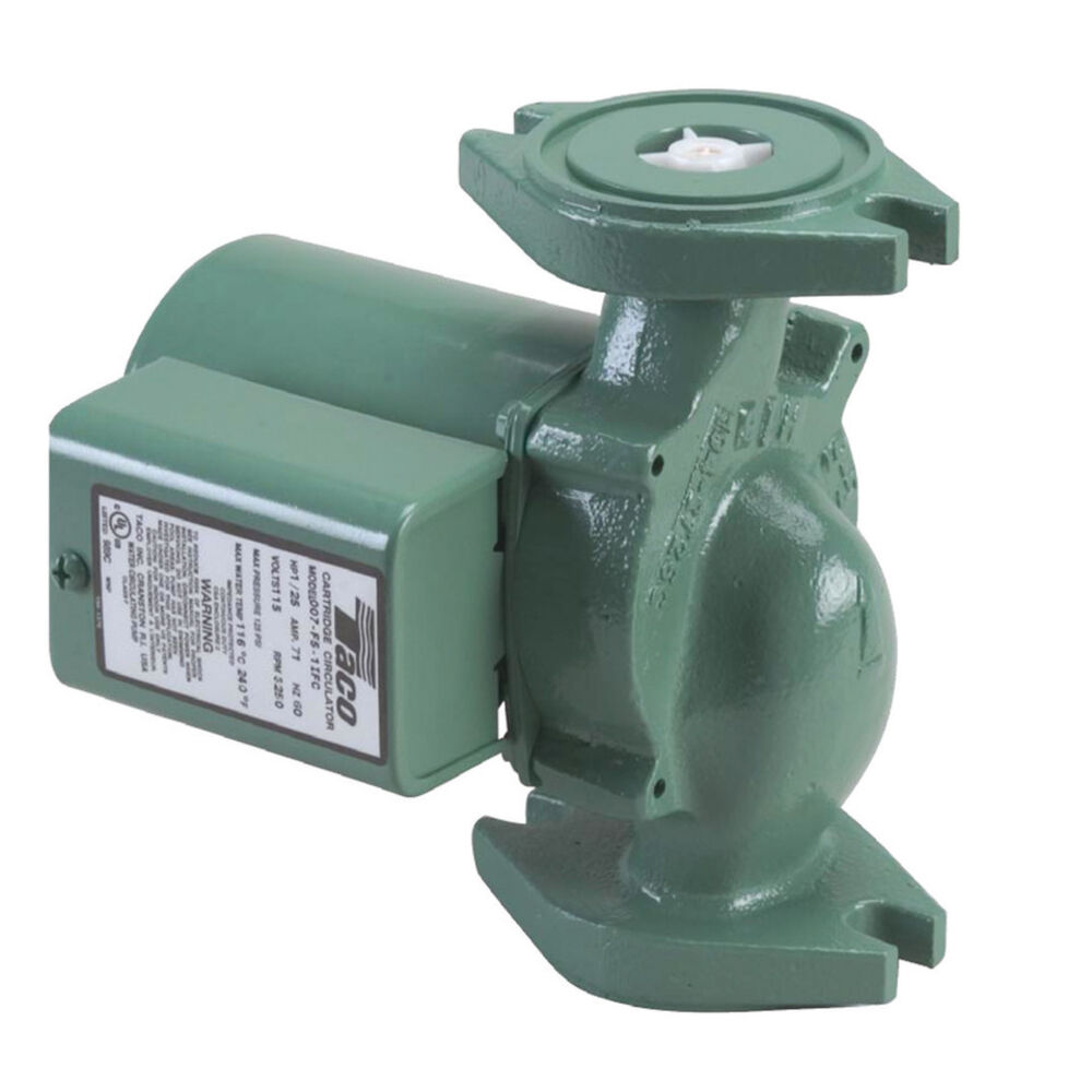 Taco® IFC™ 007-F5-7 IFC 007-IFC™ Cartridge Circulator Pump, 0 to 17 gpm, 3/4 in, 1 in, 1-1/4 in, 1-1/2 in Flanged Inlet, 115 V