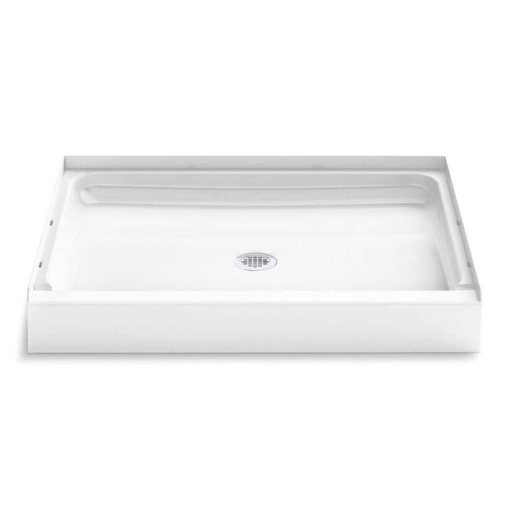 72351100-0 GUARD+® 42" x 34" Vikrell® Shower Base w/ Center Drain, White
