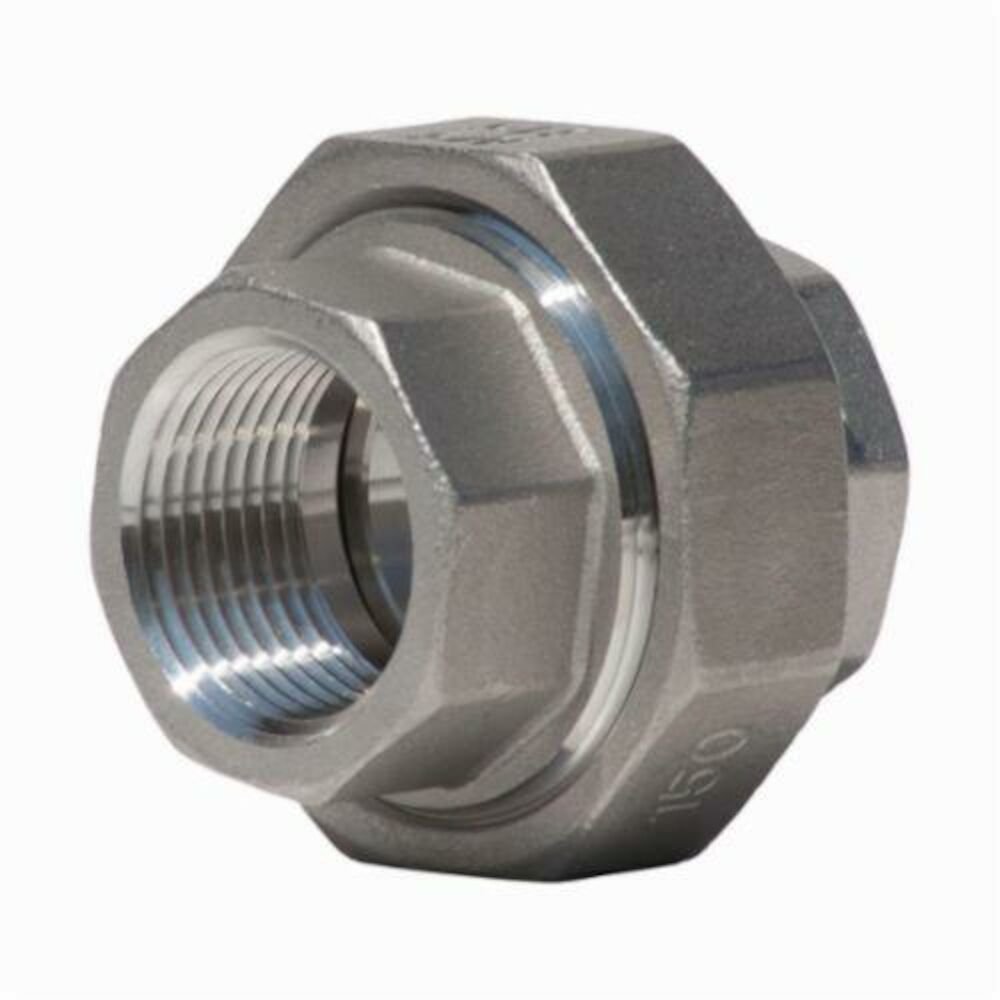 K687-24 Pipe Union, 1-1/2", FNPT, 150 lb, 316/316L Stainless Steel