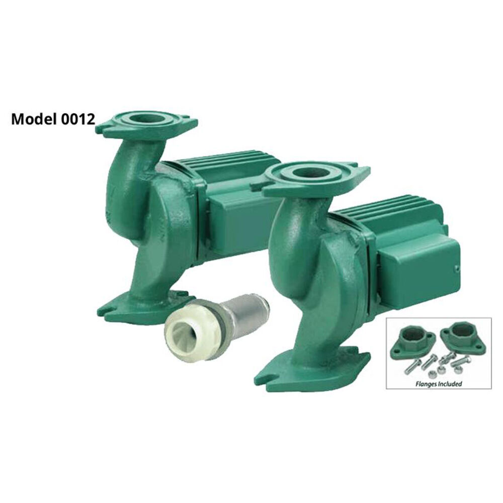 Taco® 0012-SF4 00 Stainless Steel Cartridge Circulator Pump, 52 gpm, 1-1/2" Inlet x 1-1/2" Outlet, 115 V, 1 Phase