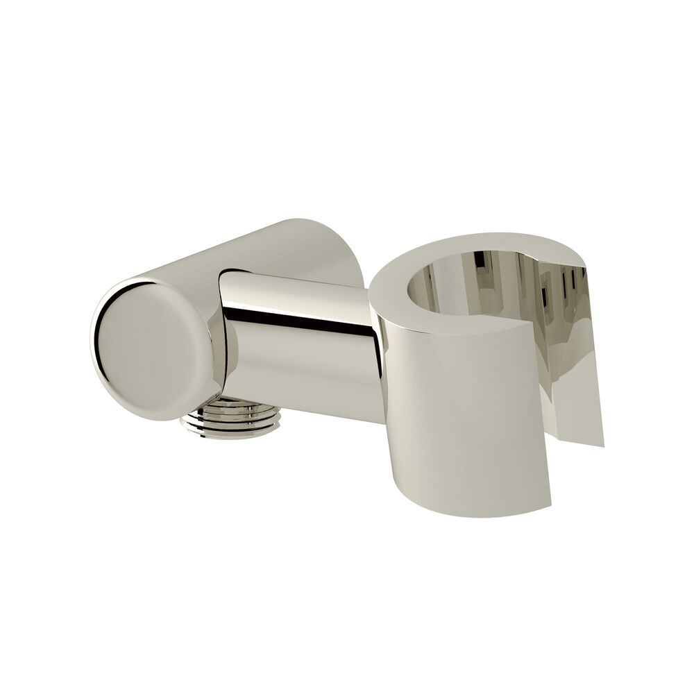 Perrin & Rowe 1630PN Rohl Cross Collection Handshower Holder Mount Outlet, Wall Mounting, Brass, Nickel