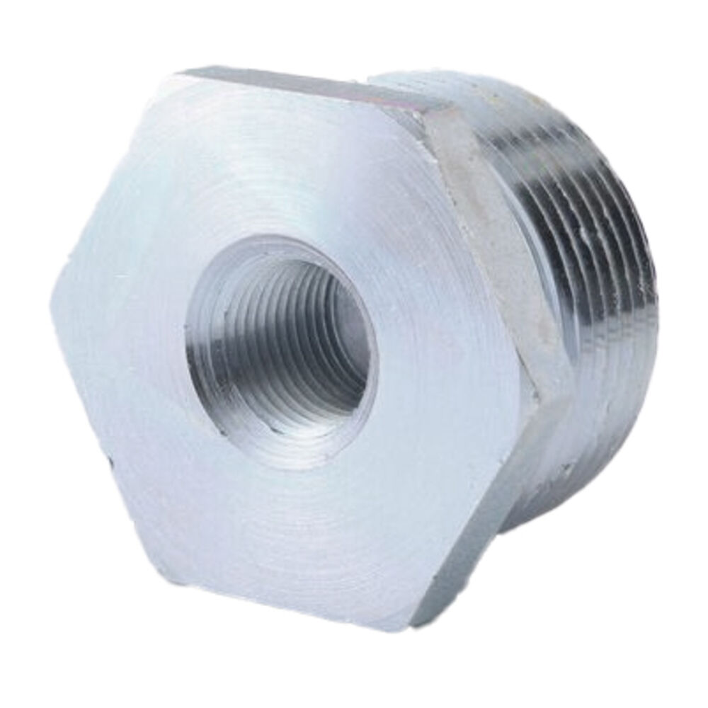 1-1/4x1/2" Galvanized Steel Hex Bushing, NPTF End Style