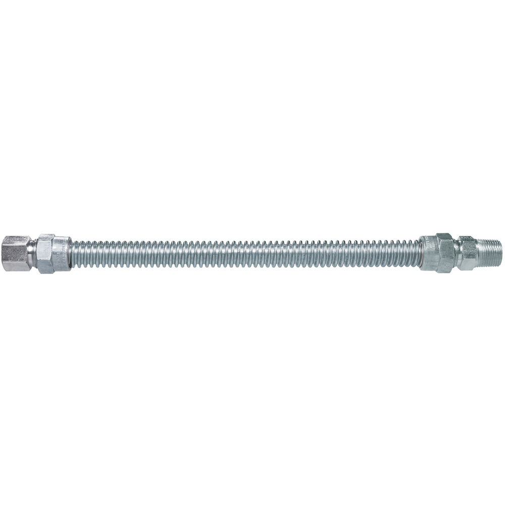 5/8" OD, 1/2" ID, SS Connector, 1/2" MIP x 1/2" FIP, 60" Length