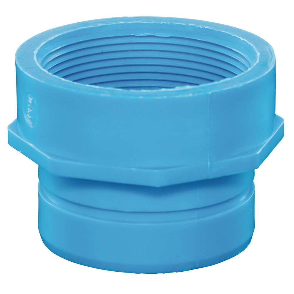 Female Adapter, No Hub, 2", Blueline
