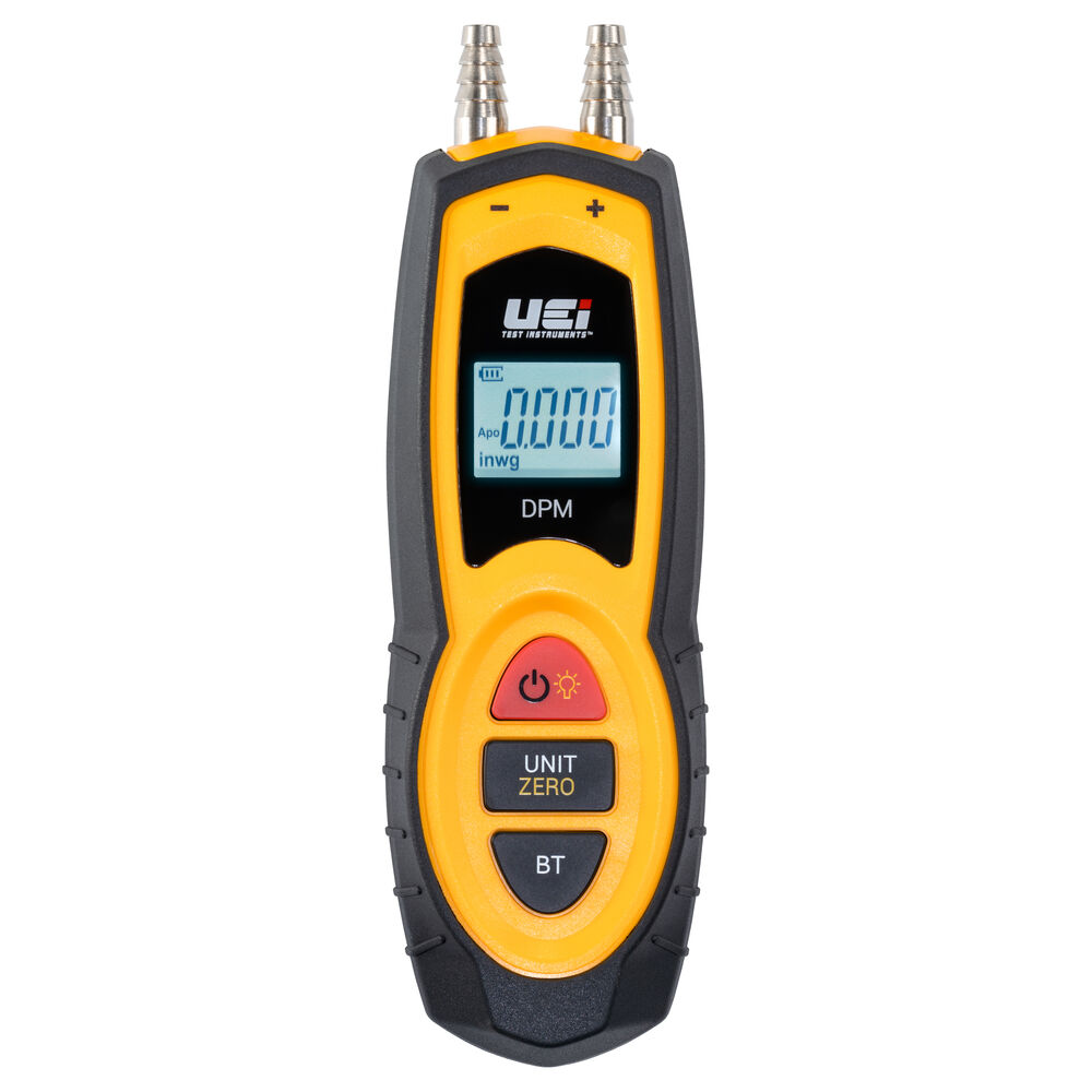 DPM UEi Test Instruments Wireless Differential Pressure Manometer, +80 in WG, Import