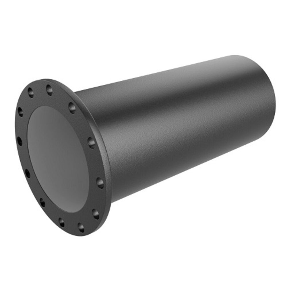 4" x 8' Ductile Iron Pipe, Flanged x PE