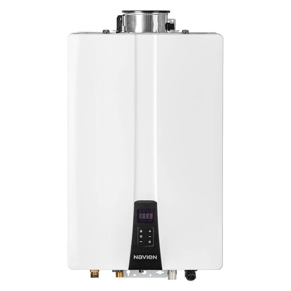 NHW700-199AI-LP Navien Indoor Tankless Water Heater w/ Recirculation Pump & Buffer Tank, 199,900 BTU/hr, 120 V, Stainless Steel