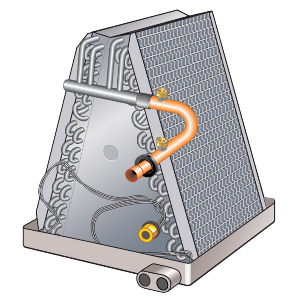 7EU30/36BX Allied Air 15-1/2" Omni Upflow 2.5 to 3 Ton Uncased Coil, 1600 cfm, R-454B Refrigerant