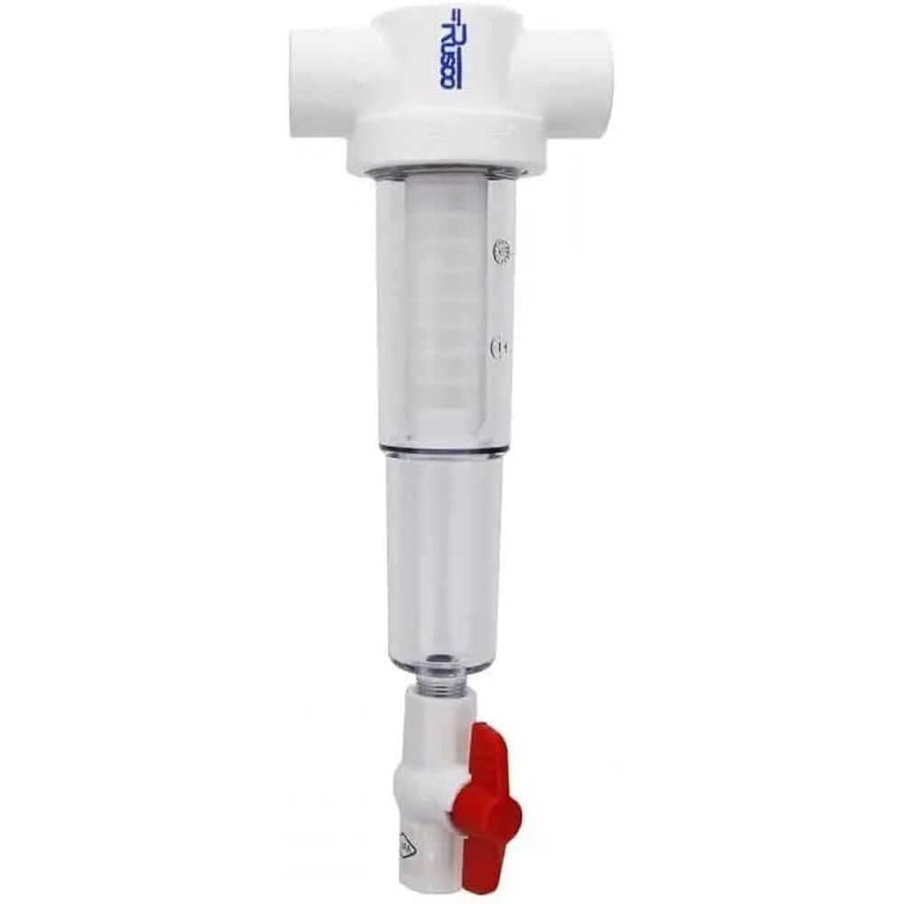 Rusco™ 1-140ST 1" Polyester Screened Sediment Trapper System w/ Valve