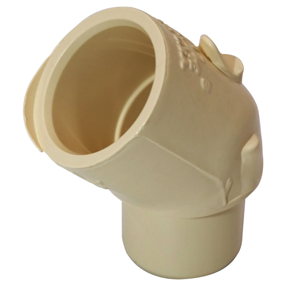 FlowGuard® Gold™ 45 deg Street Elbow, 3/4 in, CTS SpigotxCTS Slip, CPVC, Domestic