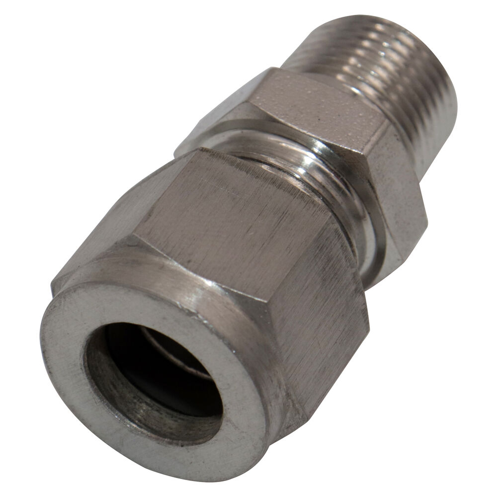 Smith-Cooper® AMC Instrumentation Connector,  MNPT, 316 Stainless STee