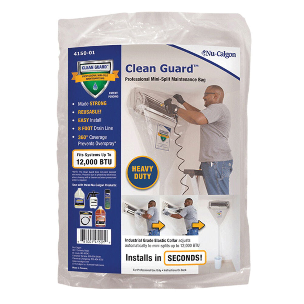 4150-01 Clean Guard™ Mini-Split Maintenance Bag for Cleaning Indoor Coils  up to 12,000 BTU (1 ton)