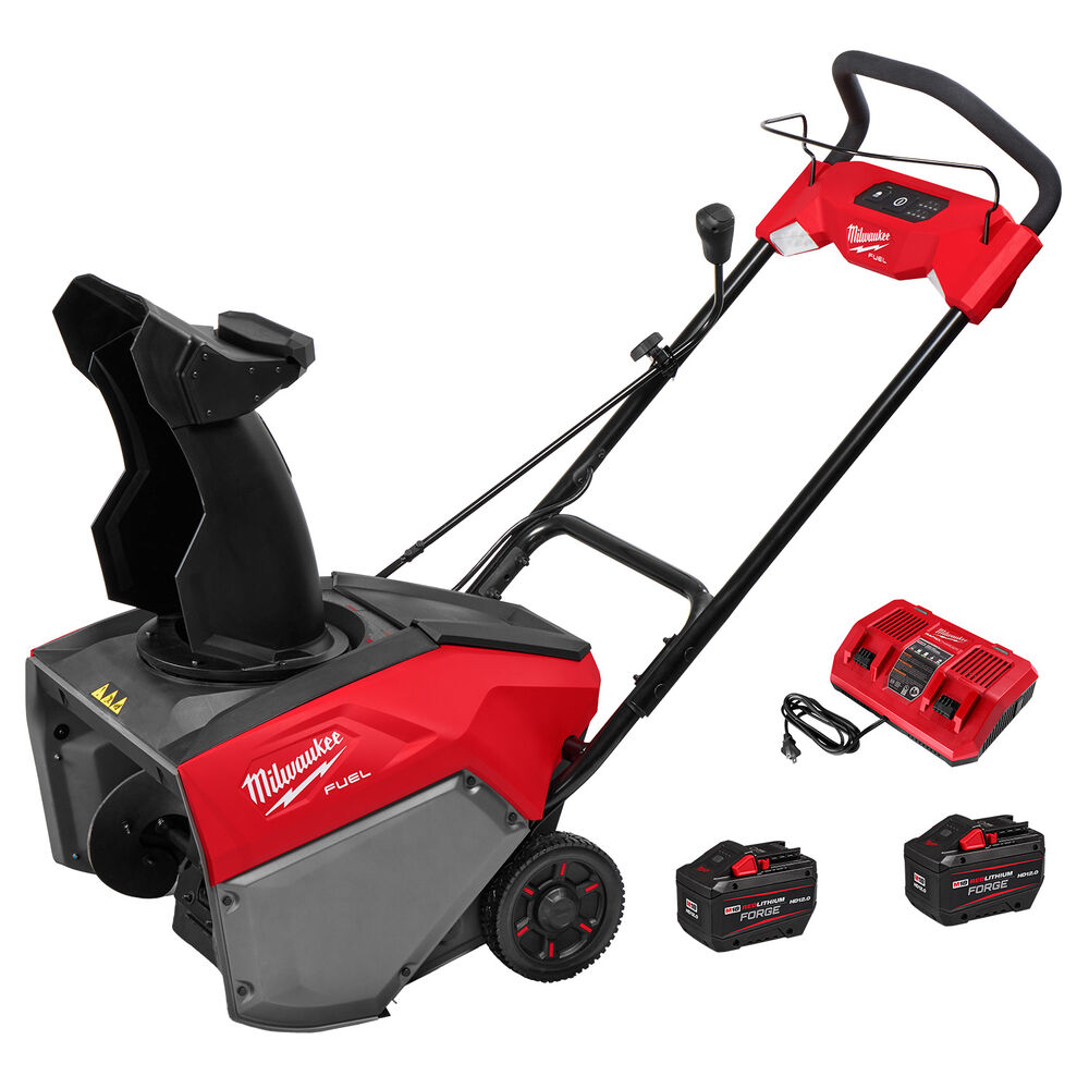 Milwaukee® Tool 3036-22HD M18 FUEL™ 21" Auger Propelled Dual Battery Single Stage Snow Blower Kit