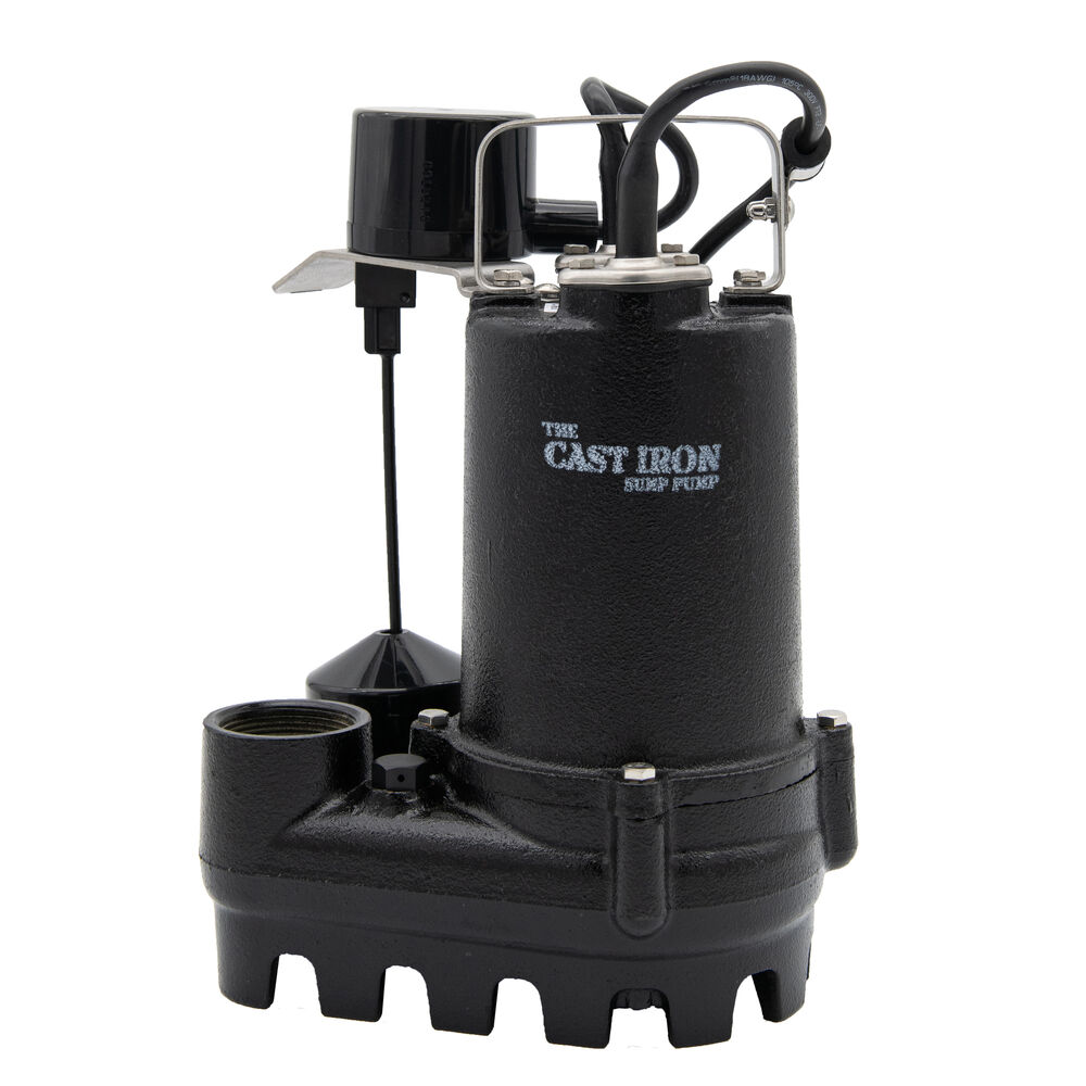 CIS-50V-50 CI SUMP PUMP 1/2HP W/ 20FT CORD