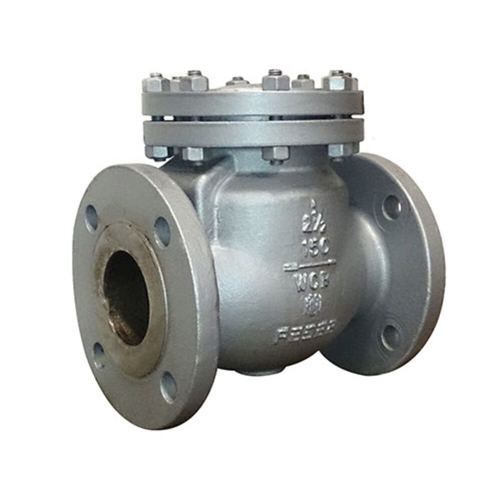 1570CB2SCM020 Milwaukee Valve 2" Horizontal Swing Check Valve, Flanged/Raised Face Ends, 150 Class, Cast Steel Body
