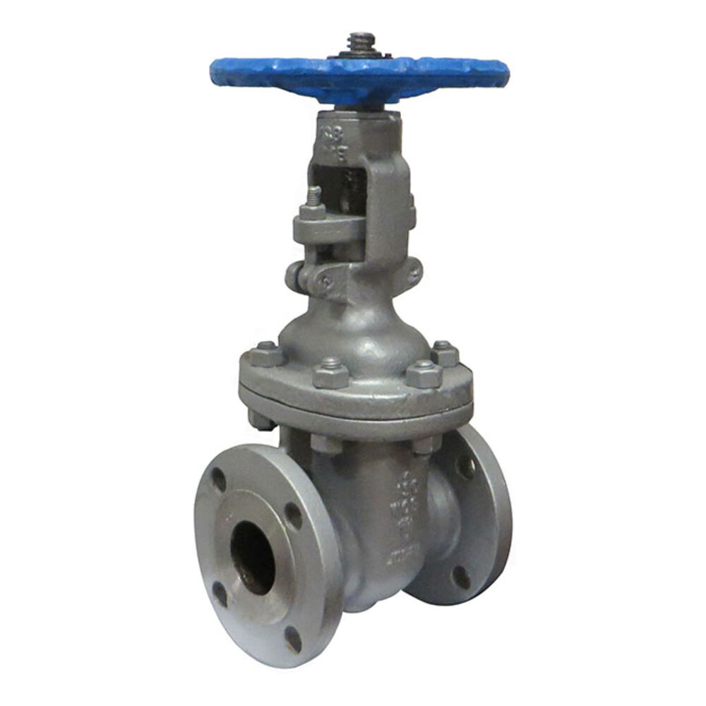 Milwaukee Valve 1550CB2HWM025 Outside Screw and Yoke Gate Valve, 2-1/2" Nominal, Flanged End Style, 150 lb, Cast Steel Body
