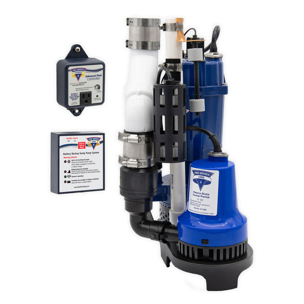 Pro Series™ PS-C11 Combination Backup and Primary Sump Pump, 1/3 HP