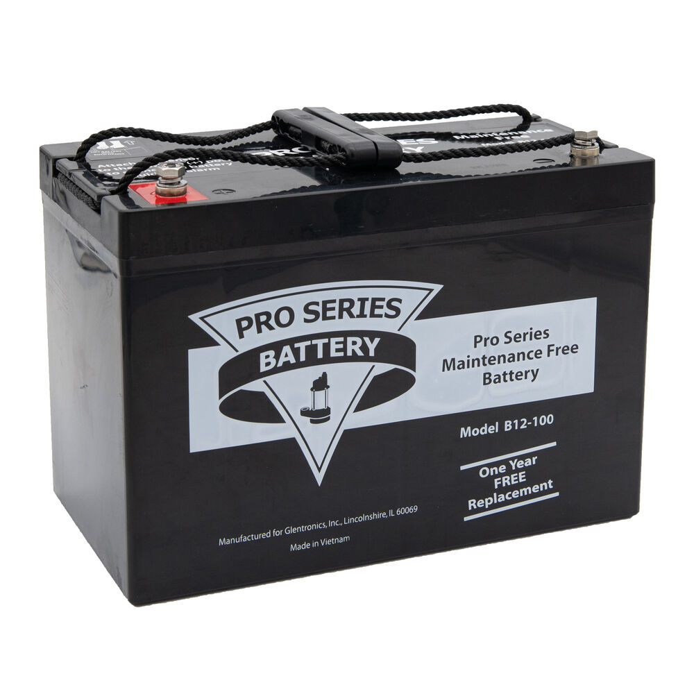 Pro Series™ B12-100 12-Volt 100-Amp Hour Maintenance Free AGM Standby Battery