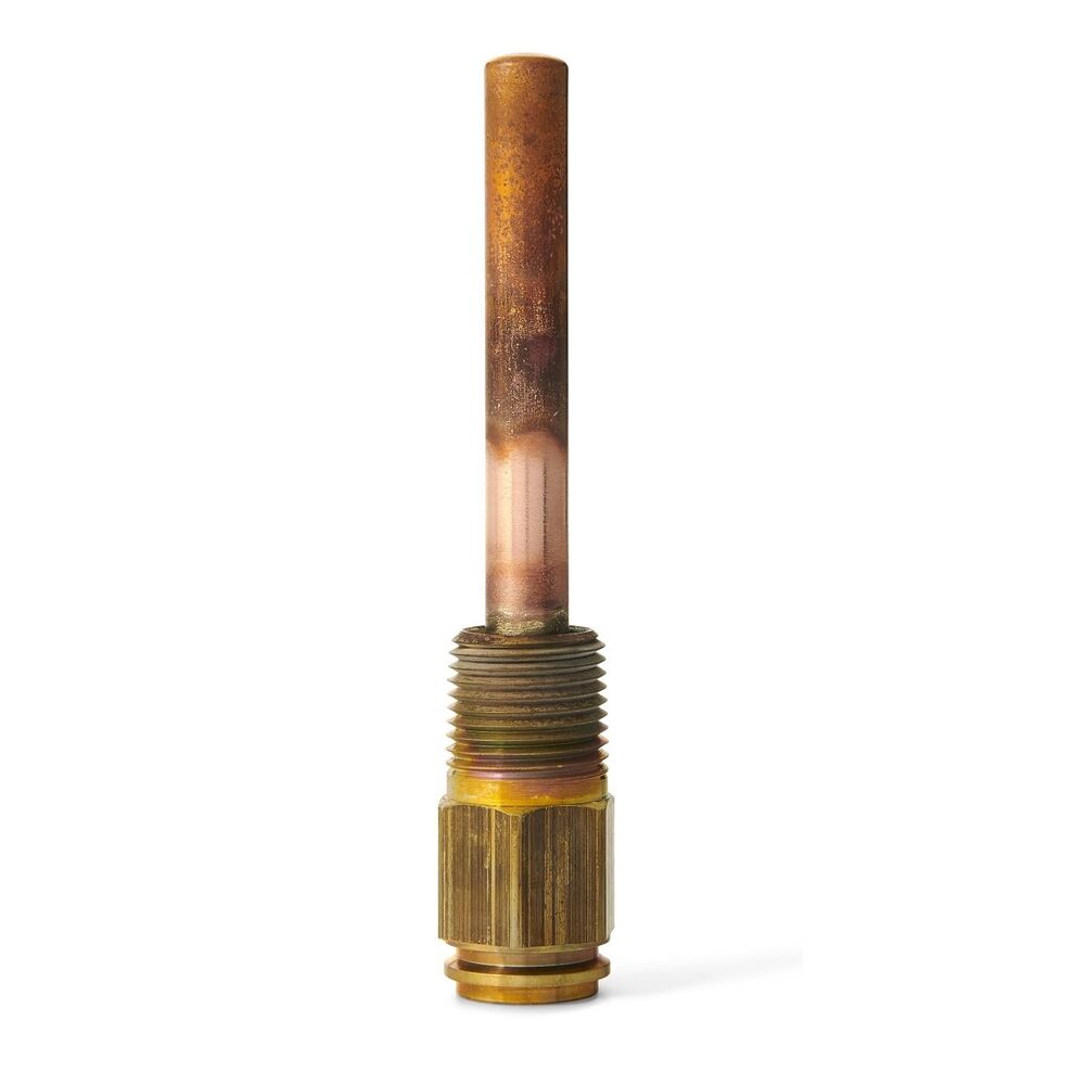 Resideo 121371M/U Immersion Well, 3/4-14 NPT, Copper
