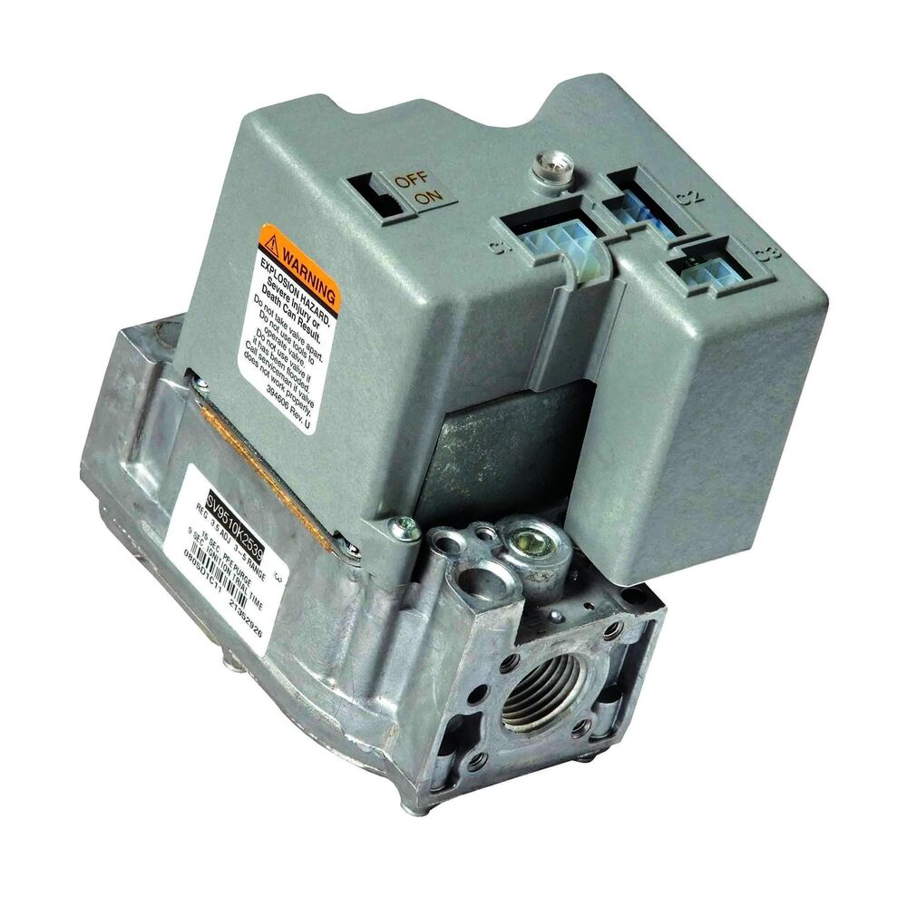 Resideo SmartValve® SV9520H8513/U Gas Valve, 1/2" Direct Hot Surface Ignition, 0.6 to 5.7 cu-m/hr, Natural Gas, 24 V 50/60 Hz Coil