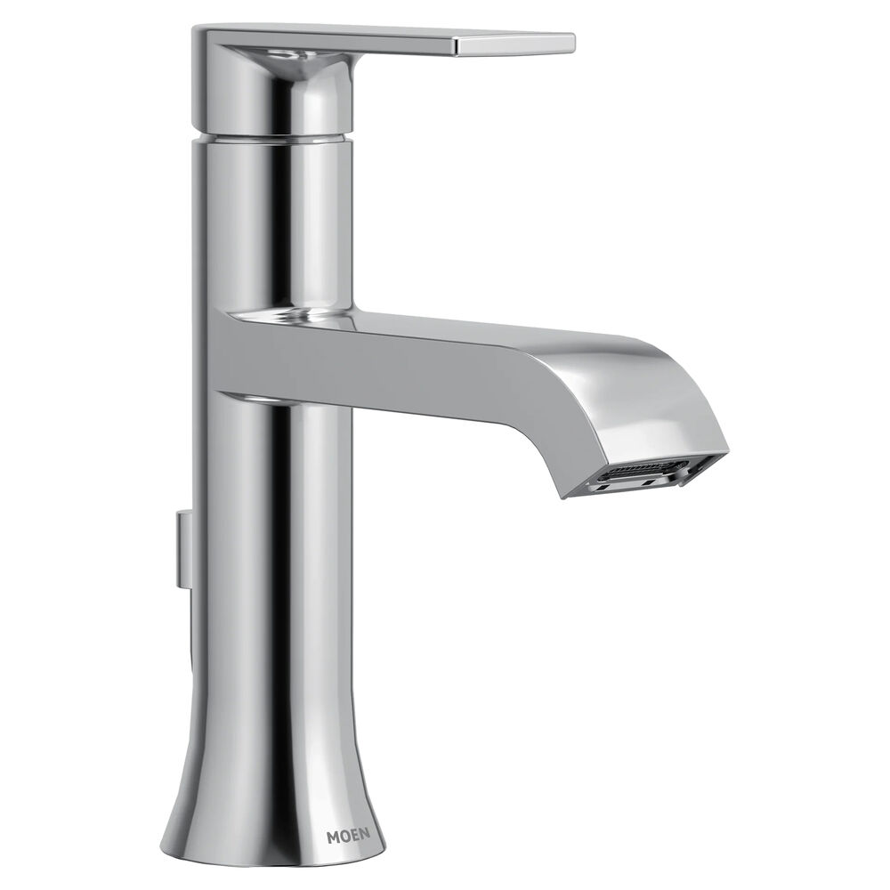 Moen 6706 Genta LX 1-Hole 1 Lever Handle Centerset  ADA Bathroom Faucet w/ Lift Rod, 1 gpm, Chrome