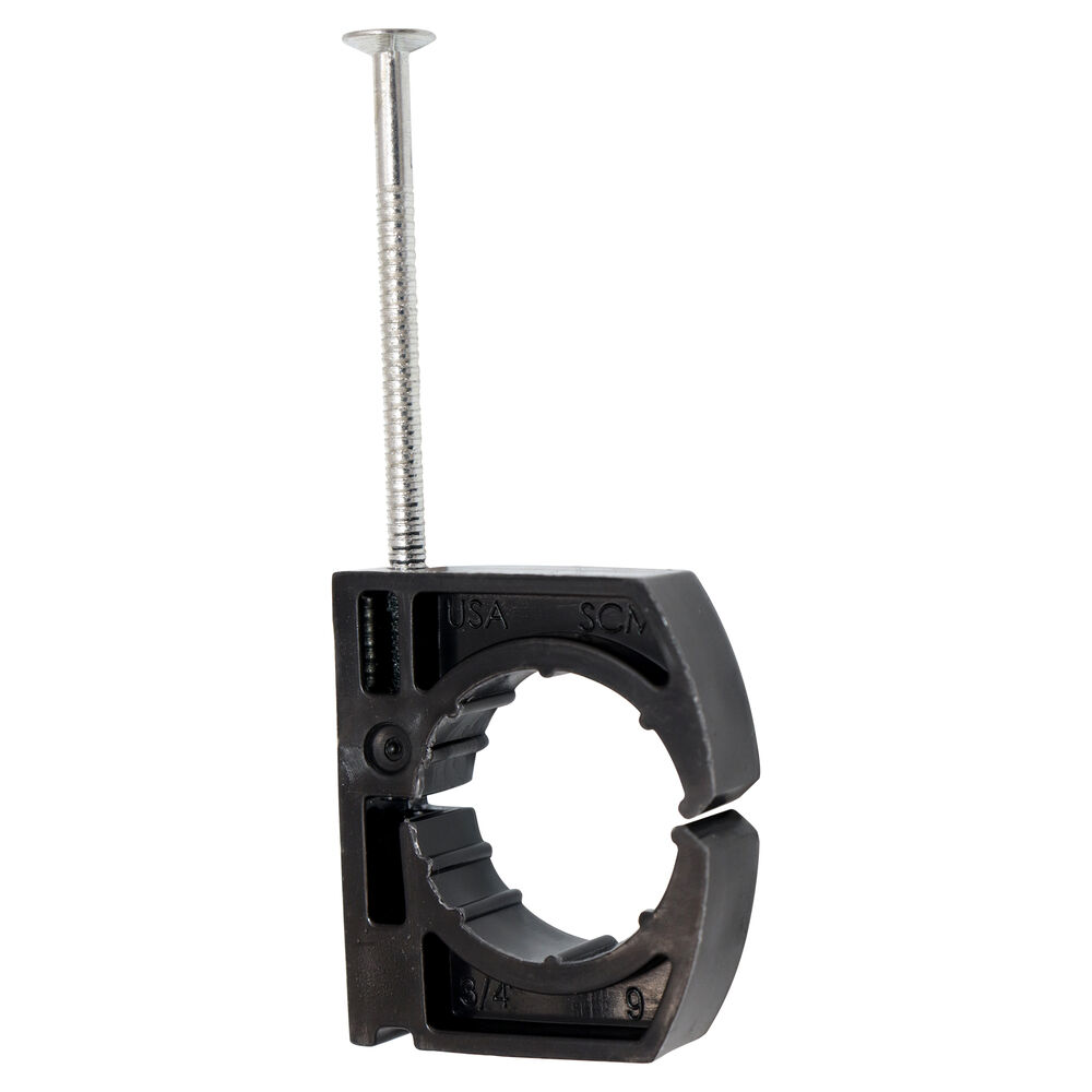 SiouxStrap™ 551-3 Tube Hanger, 3/4" CTS Pipe/Tube, 16 lb Load, Polyethylene, Domestic, Black