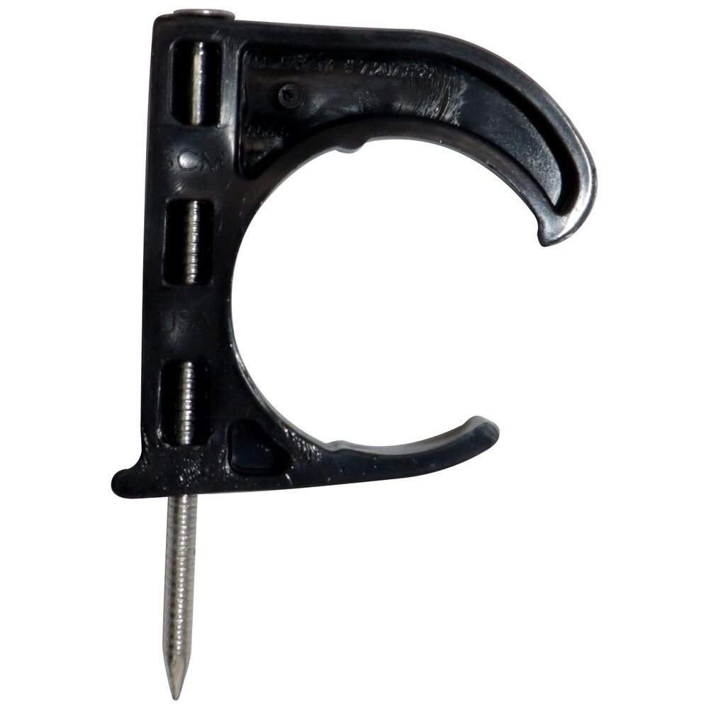 PickUp Talon™ 556-5 Isolating Tube Hanger Drive Hook with Nail, 1-1/4" CTS Pipe/Tube, 25 lb Load, Polyethylene, Domestic