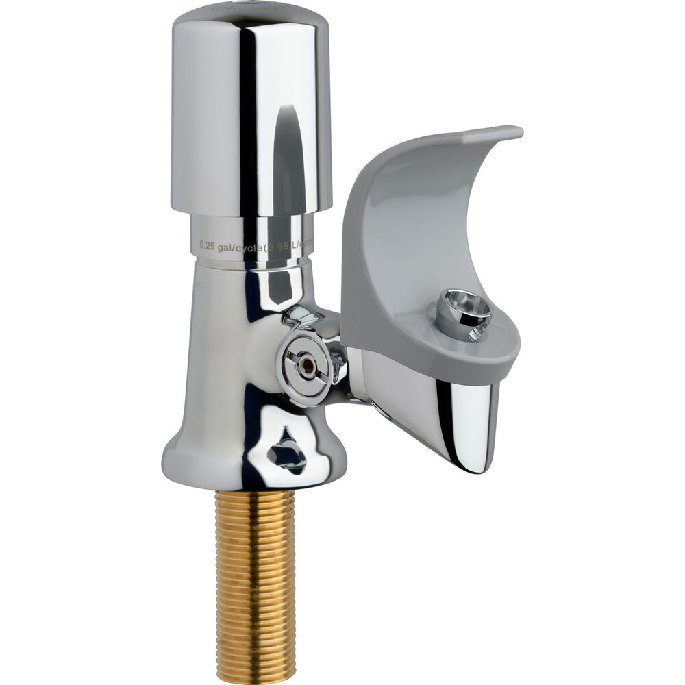 Chicago Faucet® 748-765FHABCP Drinking Fountain Bubbler, 1/2" NPSM Inlet, Chrome Plated