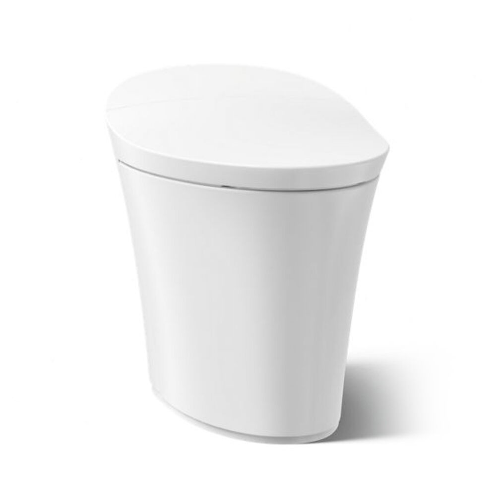 Kohler® 5401-PA-0 1-Piece Bidet Toilet, Veil® Comfort Height®, Elongated Bowl, 16-1/8" H Rim, 0.8 gpf, White