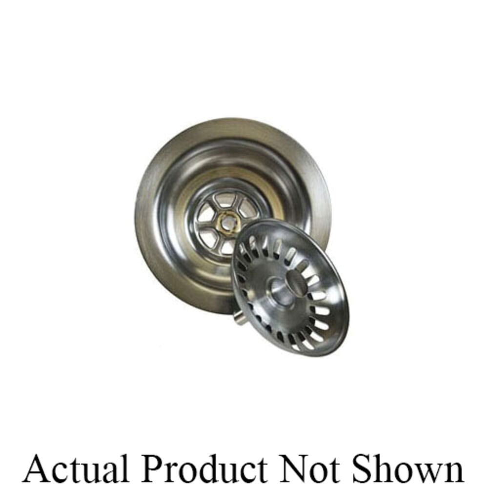 CMT300/BRN Classic - 3-1/2" Deluxe Stemball Kitchen Sink Strainer, Brushed Nickel