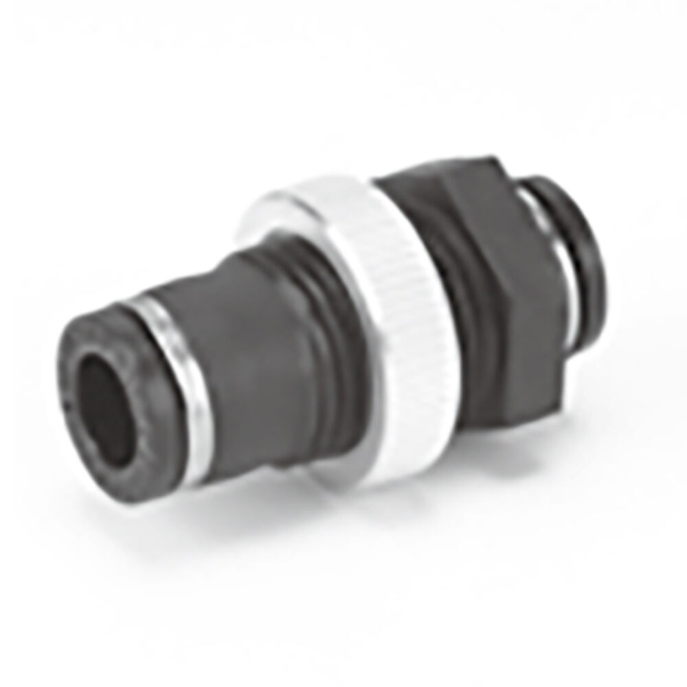PMP1/2 Pisco 1/2" Polybutylene Bulkhead Union, Push-to-Connect