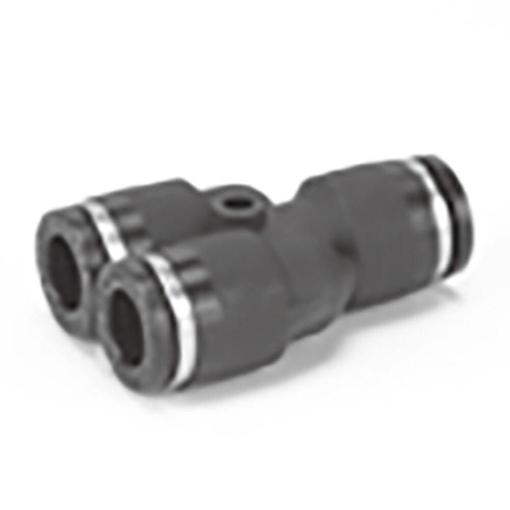PY1/2 Pisco 1/2" Polybutylene Y Fitting, Push-to-Connect Union