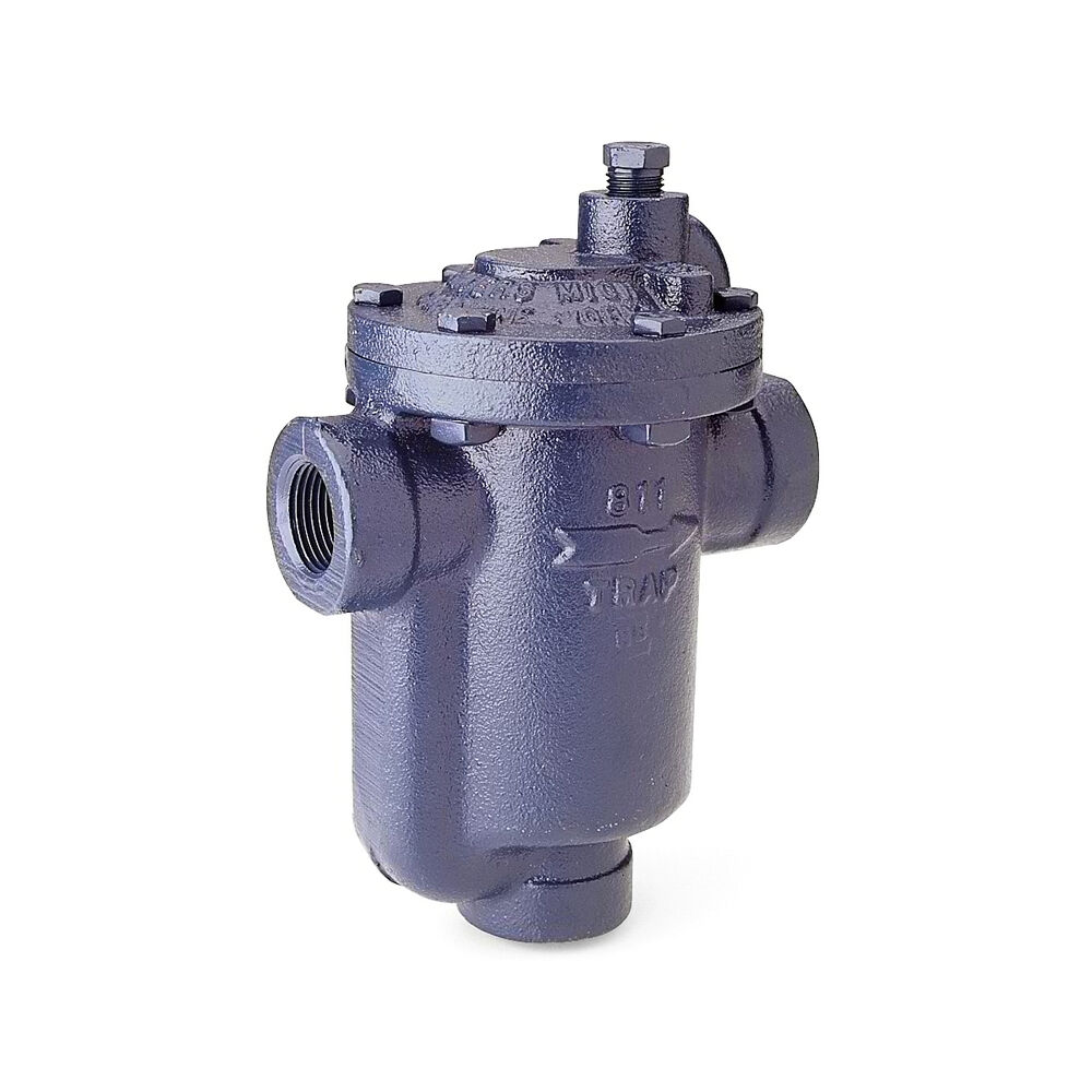 800050020 1/2" 800 Series Inverted Bucket Steam Trap, 20 psi, Cast Iron