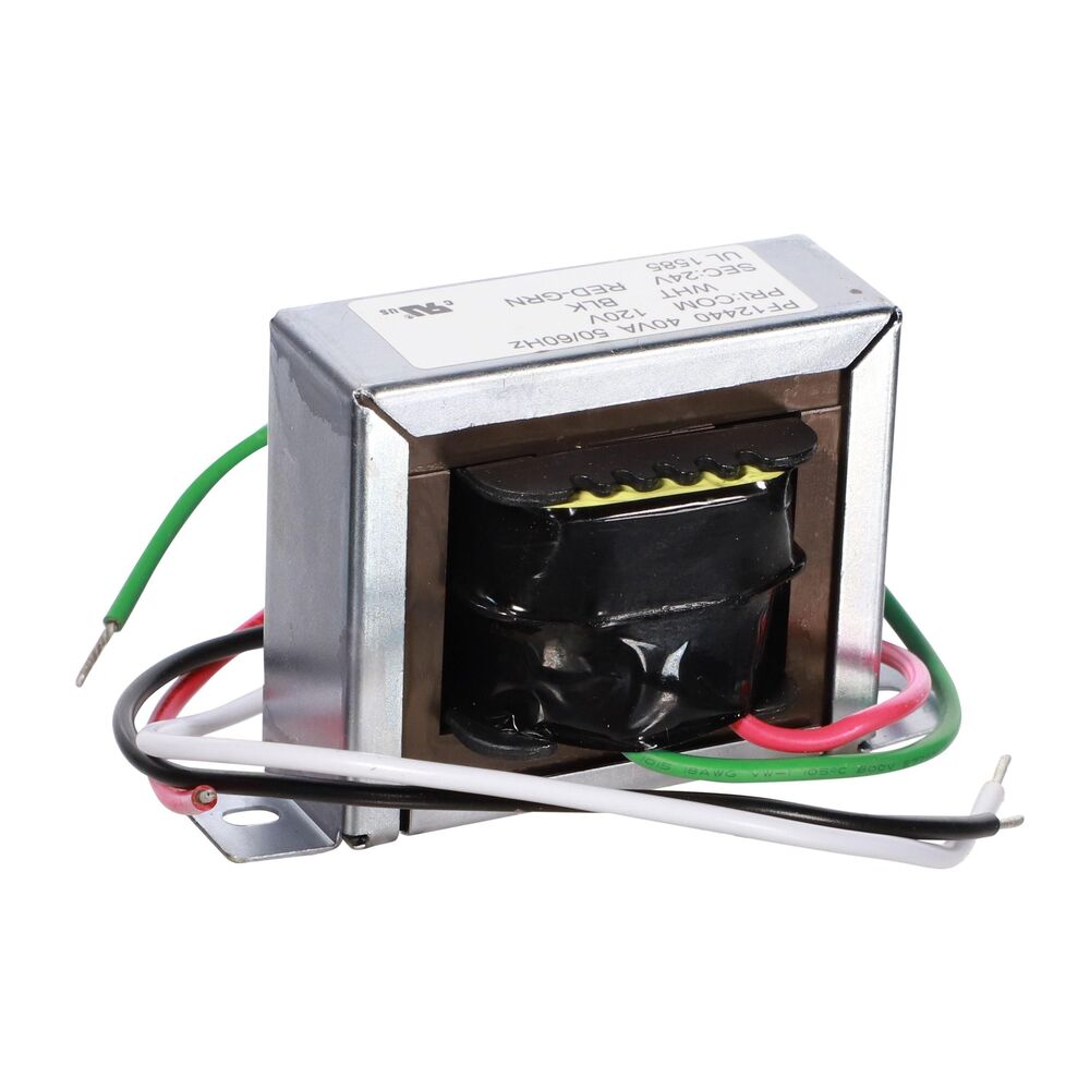 Packard PF42440 Class II Foot Mount Transformer, Wire Lead Connections, Secondary 24 V, 40 Output V, 50/60Hz. 120/208/240 Primary V