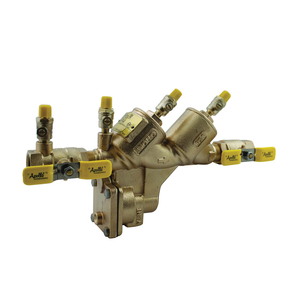 Apollo™ 4A213A2F 4A-200 Backflow Preventer, 1/2" Nominal, Bronze Body, Reduced Pressure